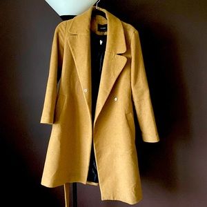Stradivarius 19% wool coat